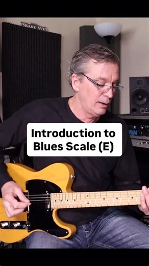 Shane Simpson on Instagram: "Check out the full video “E Blues Scale with Extension” to learn it step by step with me. Links found on my main page🔗 #guitar #music #rocknroll #guitarteacher #guitarist"