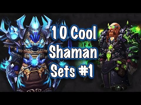 Jessiehealz - 10 Cool Shaman Transmog Sets #1 (World of Warcraft)
