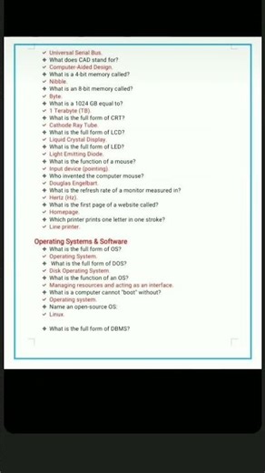 Computer Fundamentals & Hardware