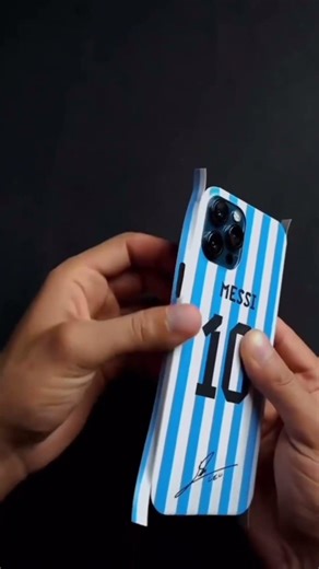 Messi iPhone Back Sticker 🐐🔥 Perfect for True Fans | Ultimate Football Vibe