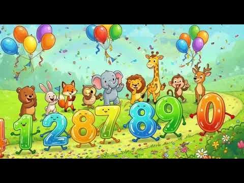 🎶 The Silly Number Parade # #NurseryRhymes#CountingSong#KidsLearning#LearnNumbers