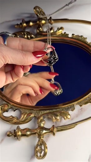 How to Put Ring on a Necklace 💍 Easy Jewelry Hack ✨