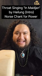 Throat singing the intro invocation from the song "In Maidjan" by Heilung @amplifiedhistory This powerful invocation is to step into the role of the rune-master, to claim divine authority, oath-bound strength, and the fire of the sun itself. This ancient Proto-Norse declaration aligns the speaker with Ullr, god of oaths and sovereignty, and awakens the archetype of the solar warrior within. It is a formula of initiation, a way of consecrating oneself as vessel of ancestral wisdom, guardian of tr