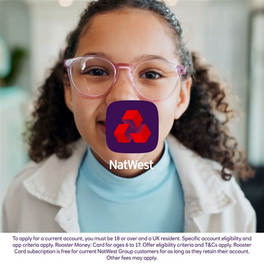 Make it work for you, and them, if you open a NatWest current account. Eligibility & fees may apply. | NatWest
