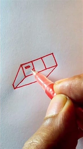 Beautiful Red word art#drawing#drawingtechniques#art