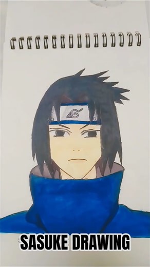 Sasuke drawing in my style #animedrawing #pencilportrsit #art