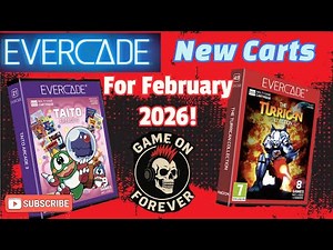 Evercade: NEW Carts Announced For February 2026 #gaming #videogames #gameplay