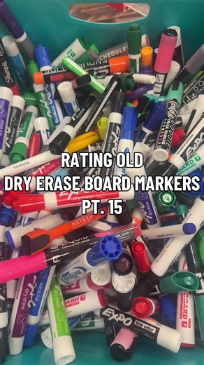 Rating Old Dry Erase Board Markers: ASMR Review Pt. 15
