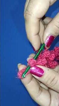 A very beautiful and easy way to make a crochet lavender flower