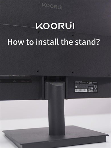 Cómo instalar el soporte para tu monitor gaming