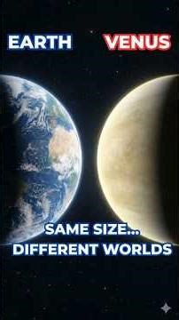 Earth vs Venus 🌍🔥 | Two Twins… One Became Hell