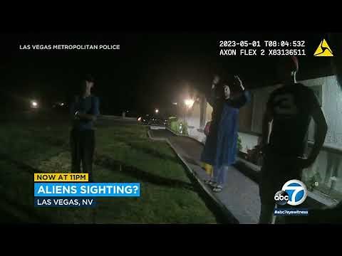 Las Vegas police receive 911 call claiming UFO crashed in backyard