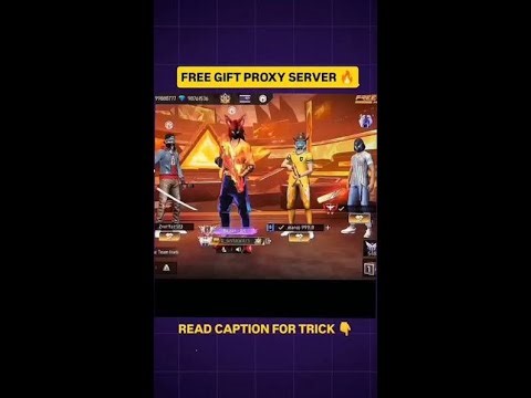 free fire proxy server gifts send #live #freefire