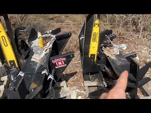 Halverson HWP-120 vs HWP-140 Comparison - Skid Steer Driven Firewood Processor, 4 way, 6 way Wedge