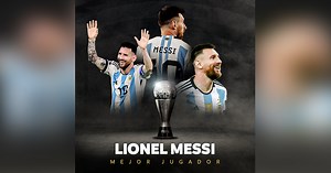 Lionel Messi es nombrado como ganador del Premio The Best 2024