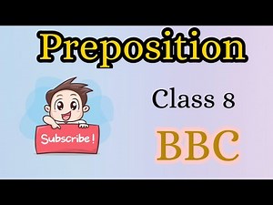 Preposition||Class8||BBC||Worksheet-6||English Grammar