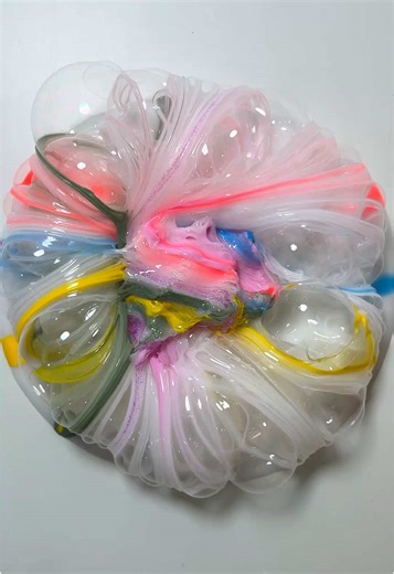 Slime Bubble Pops ASMR | Super Satisfying Sounds #viral #trend #fyp #slimes #asmr