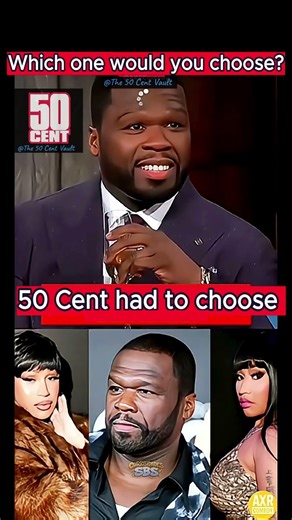 50 Cent’s Hardest Decision Ever! 💀 Nicki vs Cardi #50cent #nickiminaj #cardib