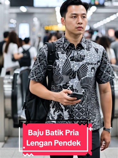 Baju Batik Pria Lengan Pendek untuk Gaya Santai