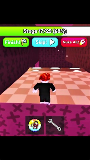 Can I finish before the nuke?! ☢️🏃‍♂️"#roblox #short