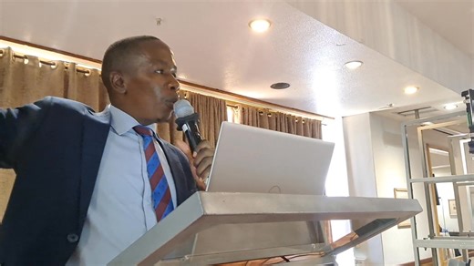 Acting Revenue Collection Manager Alfred Guni highlighting the revenue streams key for the City. | The City of Harare