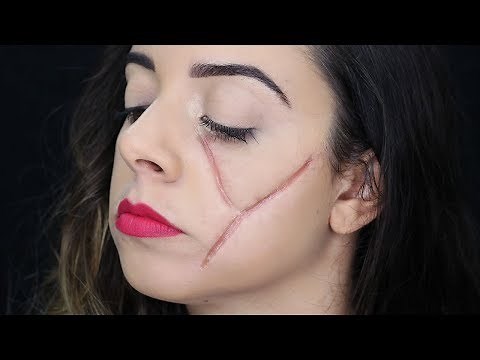 HOW TO MAKE A REALISTIC SCAR - ARTISTIC MAKEUP TUTORIAL BY KAREN LIMA