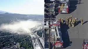 Chemical spill at industrial facility in Los Angeles prompts hazmat response from firefighters