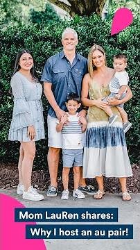 Mom LauRen shares: Why I host an au pair! | Cultural Care Au Pair | #shorts #aupairlife #aupair