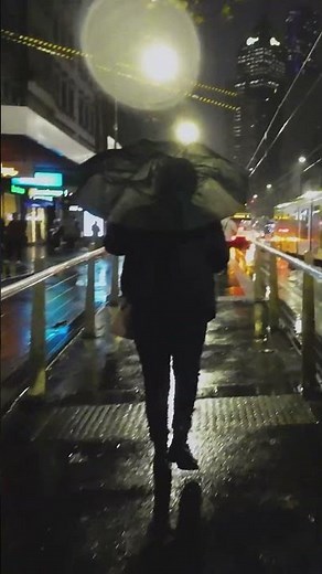 Melbourne Gets INSANE Rain in This Short Clip