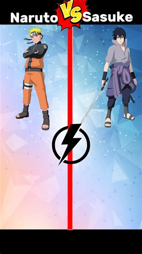 Naruto vr Sasuke ￼ #shortvideo #viralvideo #trendingshorts #compersion