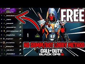*AFTER PATCH* BLACK OPS 6/WARZONE No SBMM/Bot lobby GLITCH | /Reverse Boost/2BOX UPDATED METHOD