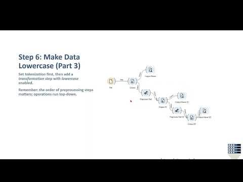 Preprocessing text tutorial - Natural language processing (NLP) using orange for beginners