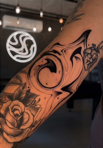 Fluid Tattoo: Suminagashi Techniques in SP and BH