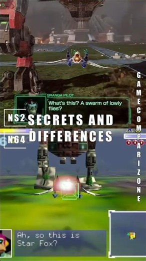 Subtle DIFFERENCES and SECRETS you might not know - Star Fox Switch 2 vs Nintendo 64 #comparison