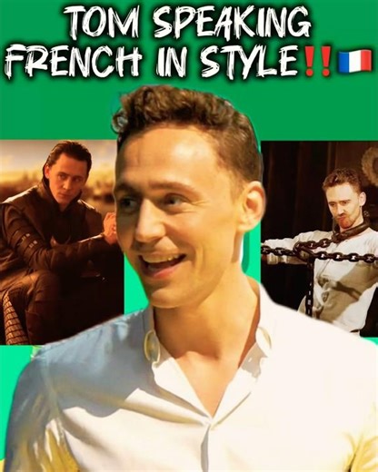 TOM SPEAKING FRENCH IN STYLE‼️🇫🇷#tom #french #usa #uk #shorts #france #youtubeshorts #loki #foryou
