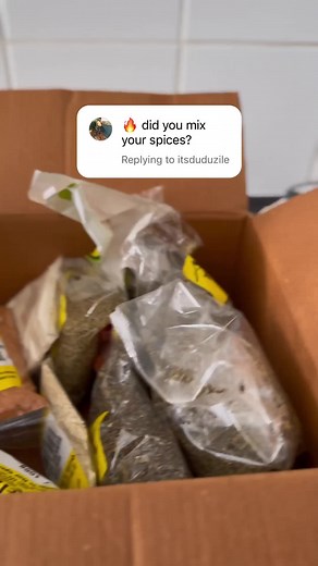 I buy my spices from this company (name on the spice labels) they have everything and online Ordering as well they’re very cheap. So I buy in bulk and mix my favourite in one container for my recipes ❤️