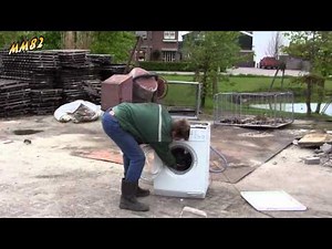 Washing machine self destruction fail