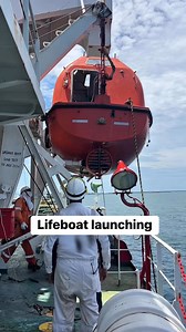 176K views · 1.7K reactions | Starboard lifeboat launching and testing in the water. #seamanlecky | SeamanLecky | Facebook