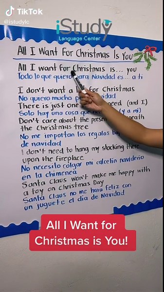 Aprende inglés con villancicos navideños