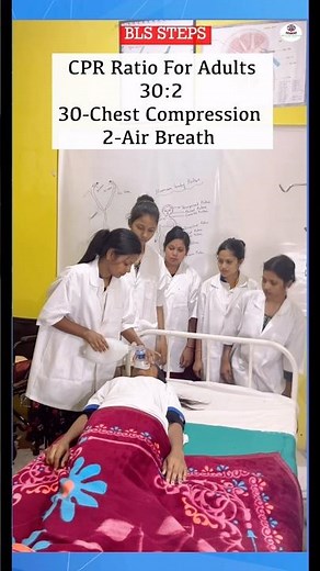 BLS (Basic Life Support) | Health Sector #Shorts