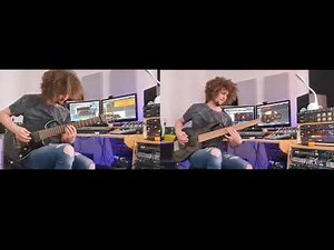 8 String Djent Guitar Riff - Ibanez RGIR28FE & Marleaux VOTAN Bass