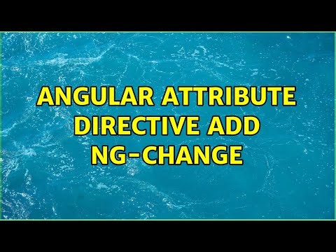 Angular attribute directive add ng-change