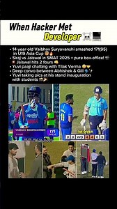 When Hacker Met Developer 😈💻 Vaibhav Suryavanshi 171(95) | Siraj vs Jaiswal Box-Office #shortfeed