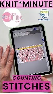 Knit*Minute - knitCompanion, Counting Stitches
