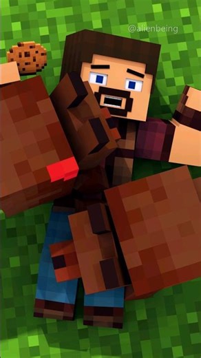 Wolf family meets again - Minecraft Animation #shorts