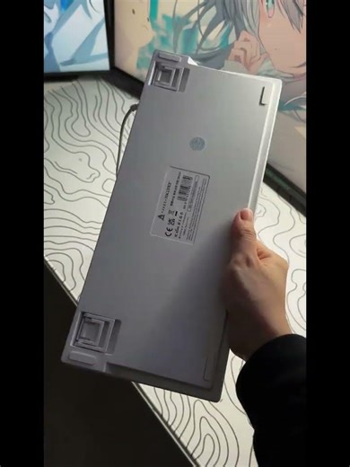 AJAZZ AF82 Keyboard Review ⌨️🔥 | 75% Layout, Volume Knob & Compact Gaming Setup! #tech