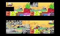 Mix of 4 videos from youtube : Sparta Remix BFB 8 Clock has a Sparta Remix^3579 Quadparison