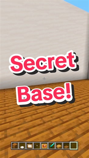 Building a Secret Base in Minecraft