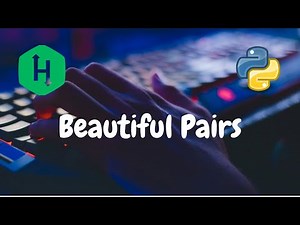 181 - Beautiful Pairs | Greedy | Hackerrank Solution | Python