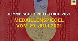 Video: Olympia 2021: Medaillenspiegel vom 29. Juli 2021